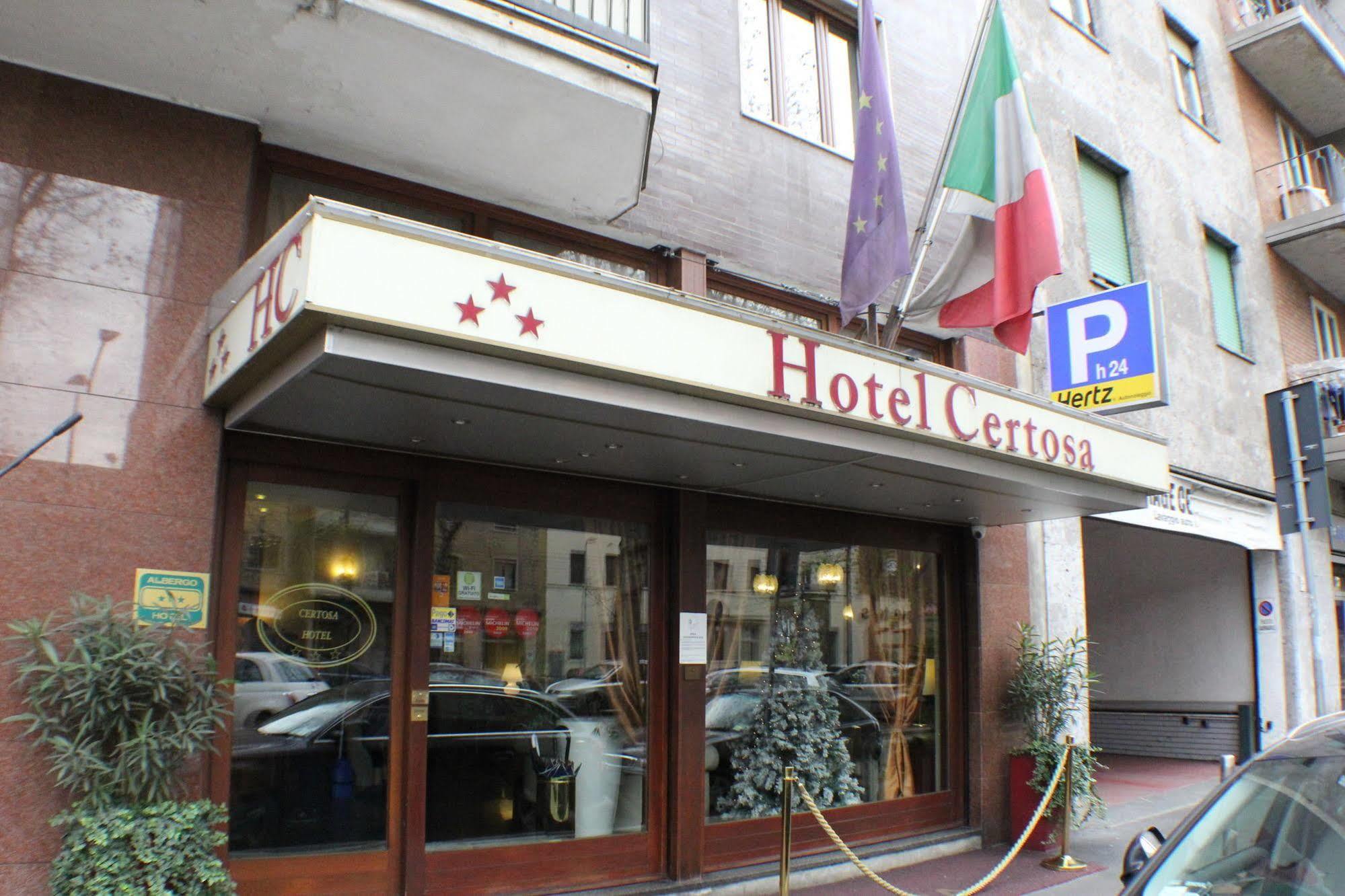 Certosa Hotel Milan Exterior photo